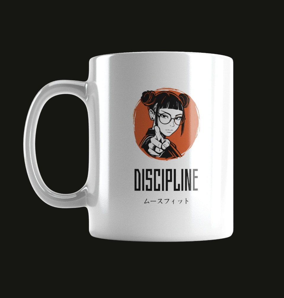 Anime Discipline Coffee Mug