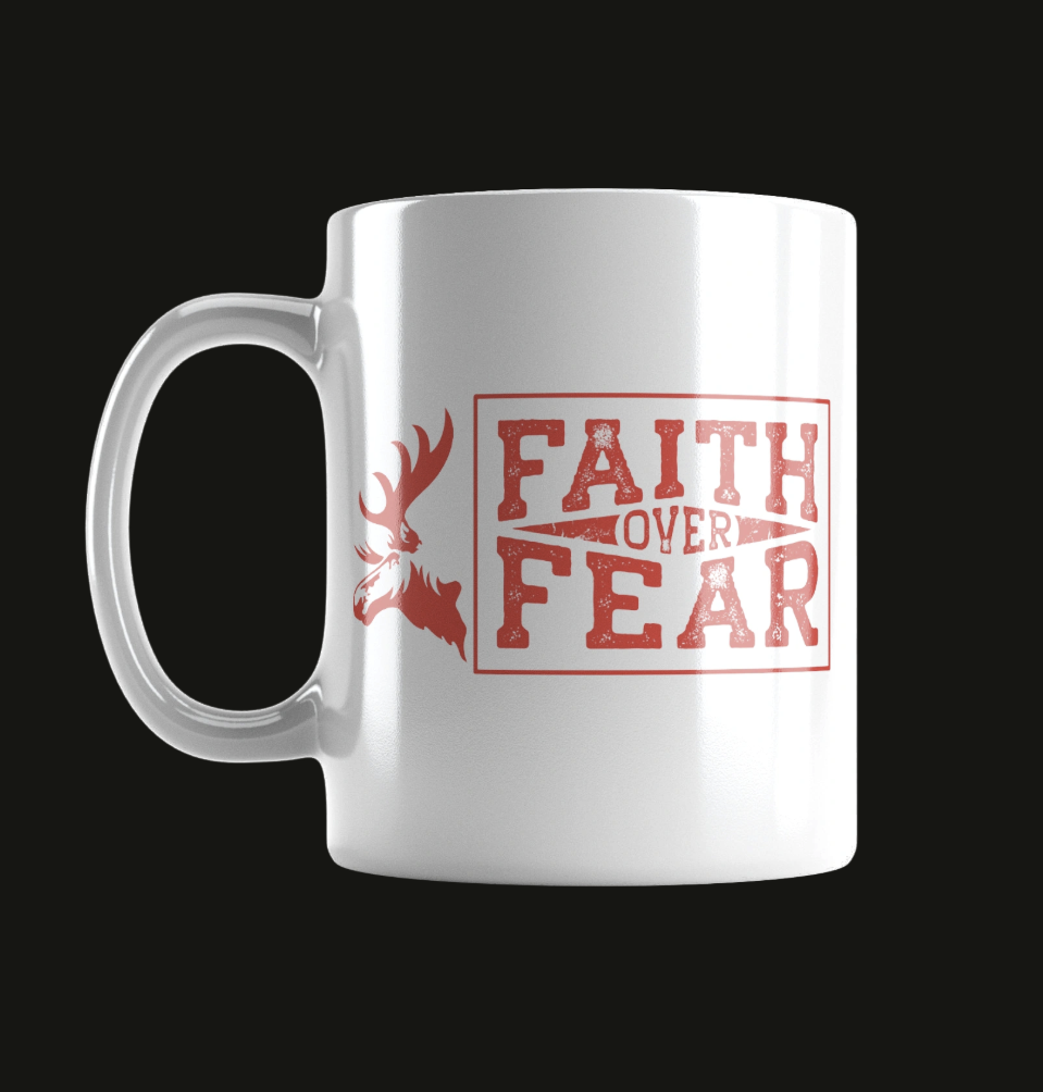 Faith Over Fear Coffee Mug